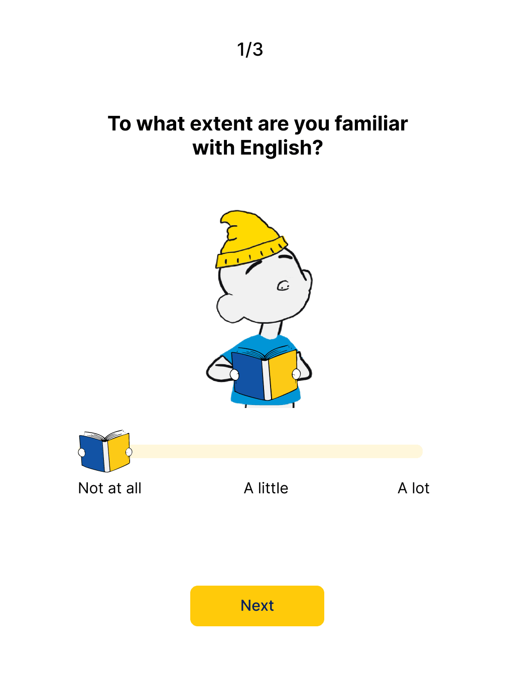 Linguist fluency selection